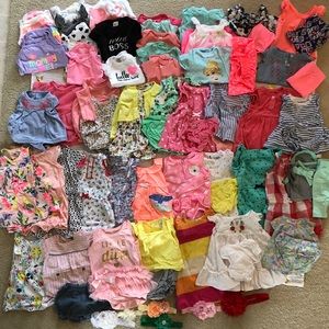 Carters baby girl bundle